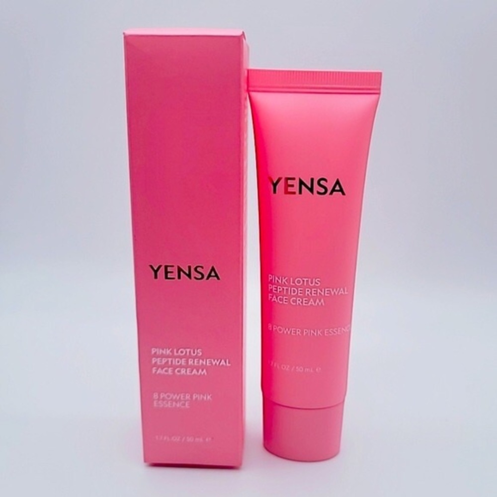 CCO SALE 🛍 YENSA BEAUTY Pink Lotus Peptide Renewal Face Cream